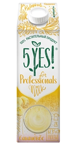 Напиток соевый с бананом ультрапастеризованный 5YES! 1 л