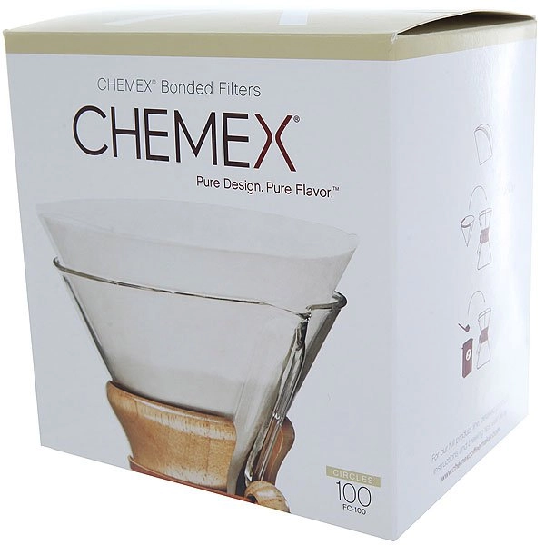 Chemex FC-100 Фильтры бумажные круглые